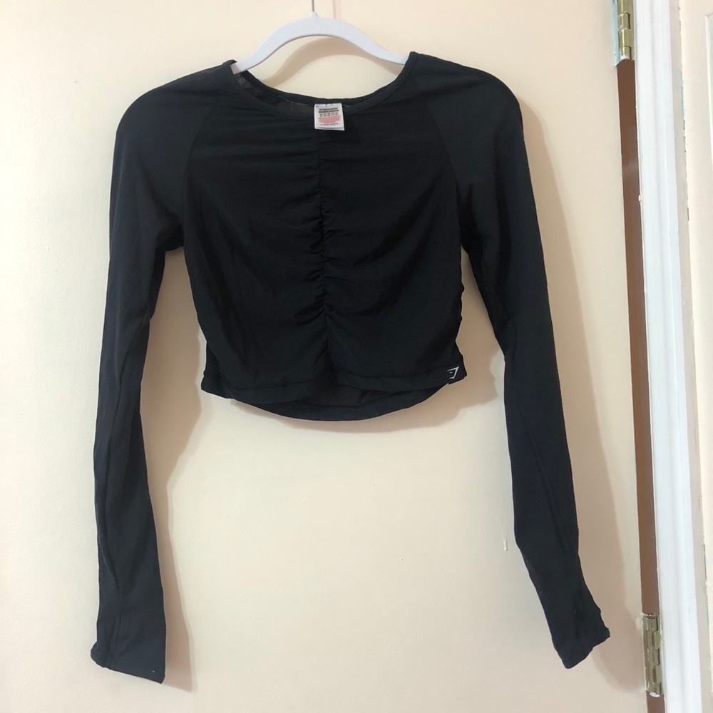 Gymshark Aura long sleeve Crop top